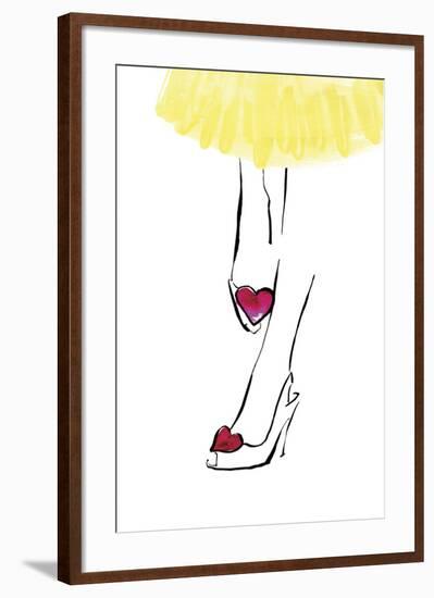 Heart Shoes-Johanna Fernihough-Framed Giclee Print