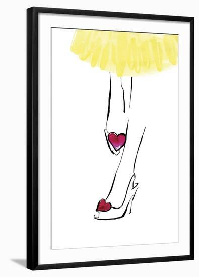 Heart Shoes-Johanna Fernihough-Framed Giclee Print