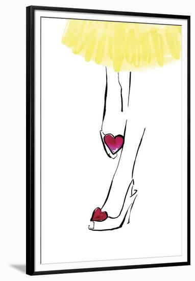 Heart Shoes-Johanna Fernihough-Framed Giclee Print