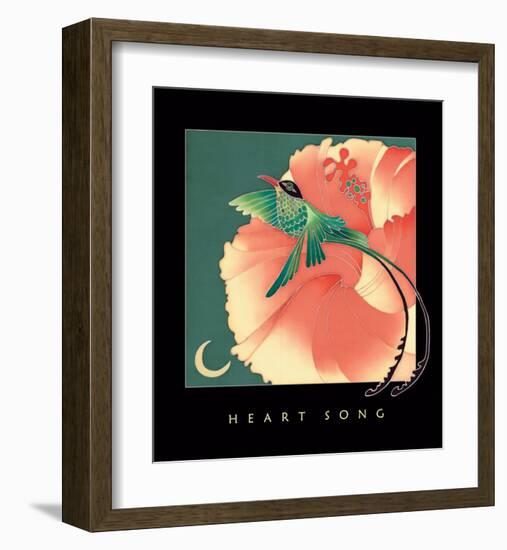 Heart Song 1-Sybil Shane-Framed Art Print