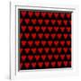Heart Splatter-Roseanne Jones-Framed Giclee Print