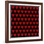 Heart Splatter-Roseanne Jones-Framed Giclee Print