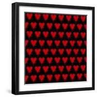 Heart Splatter-Roseanne Jones-Framed Giclee Print