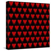 Heart Splatter-Roseanne Jones-Stretched Canvas