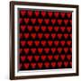 Heart Splatter-Roseanne Jones-Framed Giclee Print