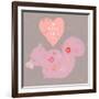 Heart Squirrel-Lola Bryant-Framed Art Print