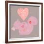 Heart Squirrel-Lola Bryant-Framed Art Print