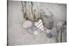 Heart, Tag, Wooden Pole, Stones, Beach, Symbol, Love-Andrea Haase-Stretched Canvas