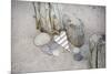 Heart, Tag, Wooden Pole, Stones, Beach, Symbol, Love-Andrea Haase-Mounted Photographic Print