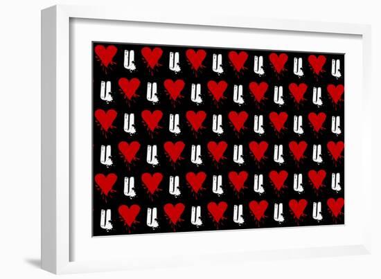 Heart U-Roseanne Jones-Framed Giclee Print