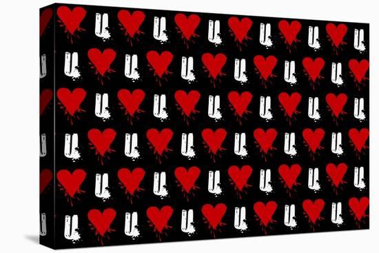 Heart U-Roseanne Jones-Stretched Canvas