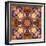 Heart with Flowers: Kaleidoscopic Pattern-Zdanchuk Svetlana-Framed Art Print