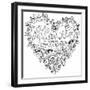 Heart-Robbin Rawlings-Framed Art Print