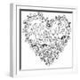 Heart-Robbin Rawlings-Framed Art Print