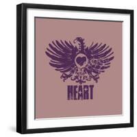 Heart-null-Framed Giclee Print