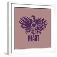 Heart-null-Framed Giclee Print