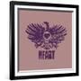 Heart-null-Framed Giclee Print