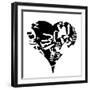 Heart-Whoartnow-Framed Giclee Print