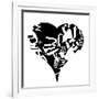 Heart-Whoartnow-Framed Giclee Print