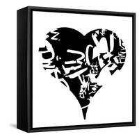 Heart-Whoartnow-Framed Stretched Canvas