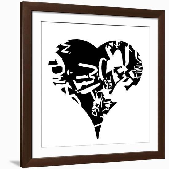 Heart-Whoartnow-Framed Giclee Print