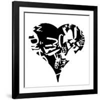 Heart-Whoartnow-Framed Giclee Print