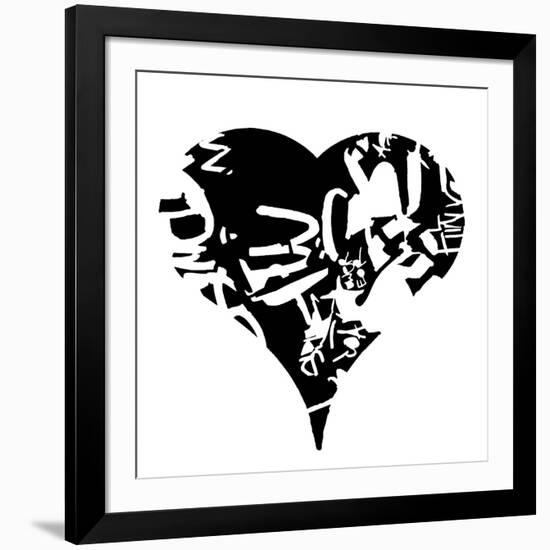 Heart-Whoartnow-Framed Giclee Print