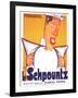 HEARTBEAT, (aka LE SCHPOUNTZ), French poster, Fernandel, 1938-null-Framed Art Print