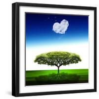 Heartbox-Philippe Sainte-Laudy-Framed Premium Photographic Print