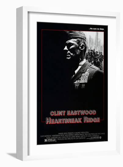 HEARTBREAK RIDGE-null-Framed Art Print