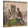 Hearth-Stones! Bath-Bricks!, Cries of London, C1840-TH Jones-Stretched Canvas