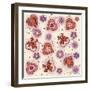 Hearts and Flowers 2-Maria Trad-Framed Giclee Print