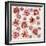 Hearts and Flowers 2-Maria Trad-Framed Giclee Print