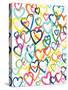 Hearts In Multiples-Bronwyn Baker-Stretched Canvas