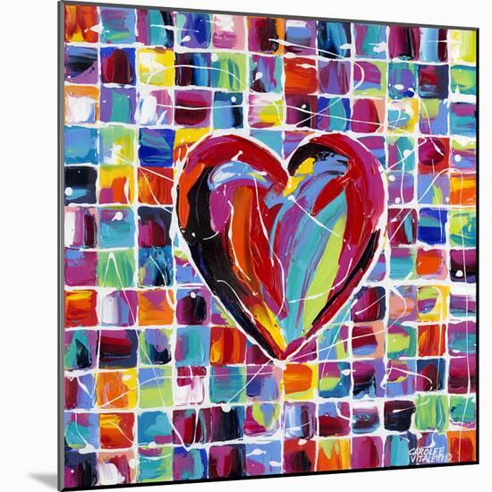Hearts of a Different Color II-Carolee Vitaletti-Mounted Art Print