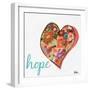 Hearts of Love and Hope I-Patricia Pinto-Framed Premium Giclee Print