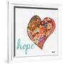 Hearts of Love and Hope I-Patricia Pinto-Framed Art Print