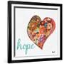 Hearts of Love and Hope I-Patricia Pinto-Framed Art Print