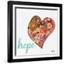 Hearts of Love and Hope I-Patricia Pinto-Framed Art Print