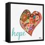 Hearts of Love and Hope I-Patricia Pinto-Framed Stretched Canvas