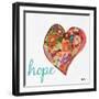 Hearts of Love and Hope I-Patricia Pinto-Framed Art Print