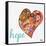 Hearts of Love and Hope I-Patricia Pinto-Framed Stretched Canvas