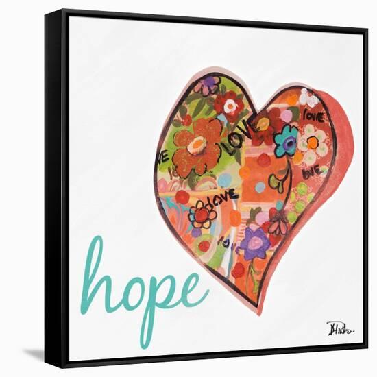 Hearts of Love and Hope I-Patricia Pinto-Framed Stretched Canvas