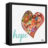 Hearts of Love and Hope I-Patricia Pinto-Framed Stretched Canvas