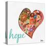 Hearts of Love and Hope I-Patricia Pinto-Stretched Canvas