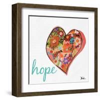 Hearts of Love and Hope I-Patricia Pinto-Framed Art Print