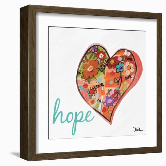 Hearts of Love and Hope I-Patricia Pinto-Framed Art Print