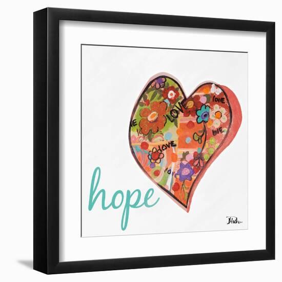 Hearts of Love and Hope I-Patricia Pinto-Framed Art Print