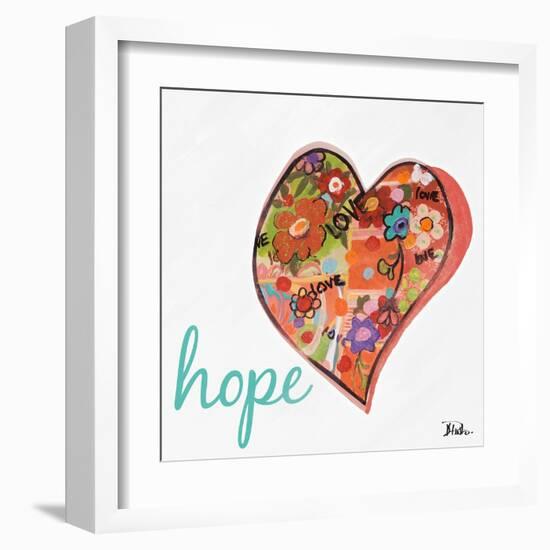 Hearts of Love and Hope I-Patricia Pinto-Framed Art Print