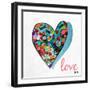 Hearts of Love and Hope II-Patricia Pinto-Framed Art Print